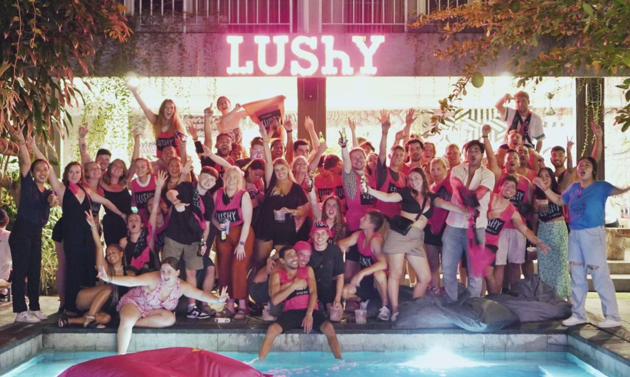 Lushy Hostel Canggu Εξωτερικό φωτογραφία